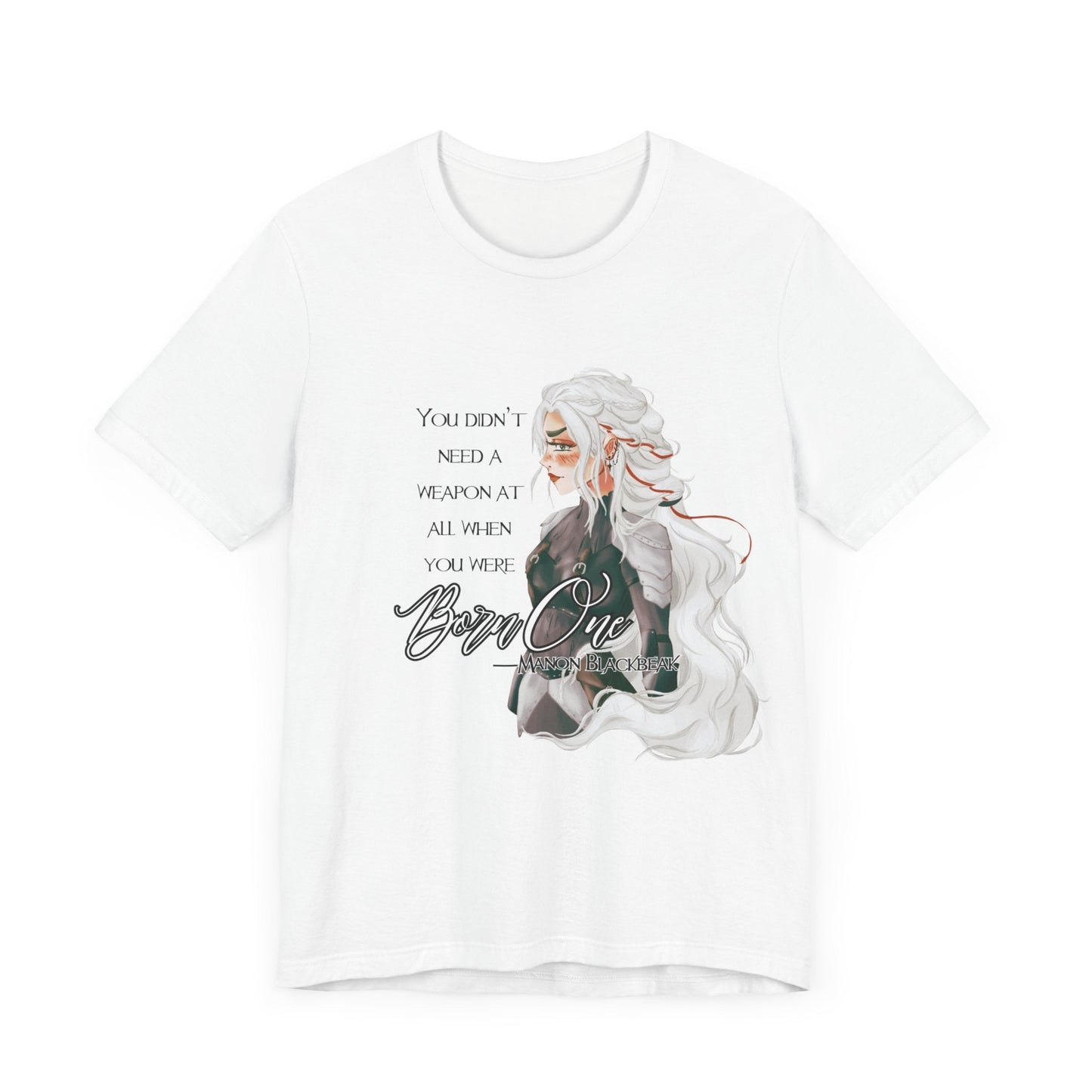 Manon Blackbeak Quote Jersey Short Sleeve Tee - Awfullynerdy.co