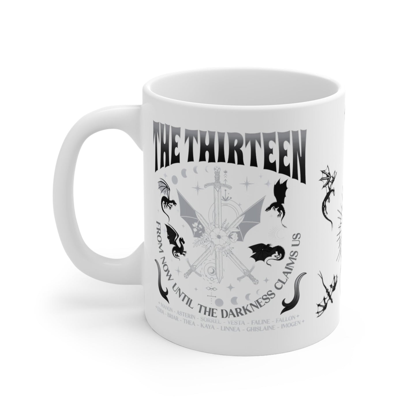 Manon Blackbeak The Thirteen Throne of Glass Mug 11oz - Awfullynerdy.co