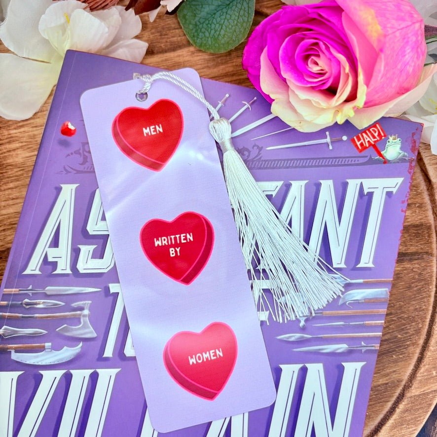 Men Written by Women Metal Bookmark - Awfullynerdy.co