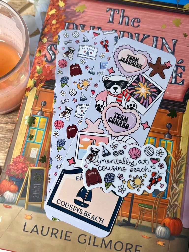 Mentally at Cousins Beach Sticker - Awfullynerdy.co