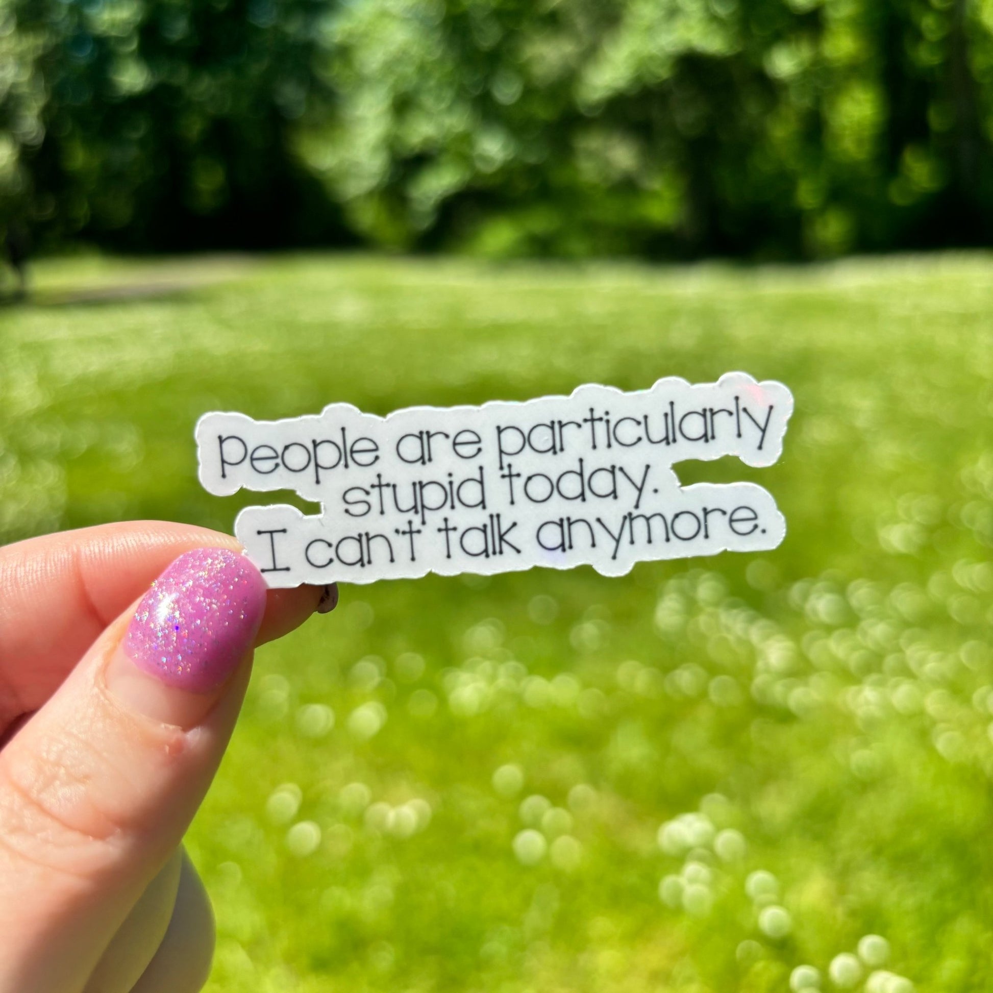 Michel Quote GG Sticker - Awfullynerdy.co