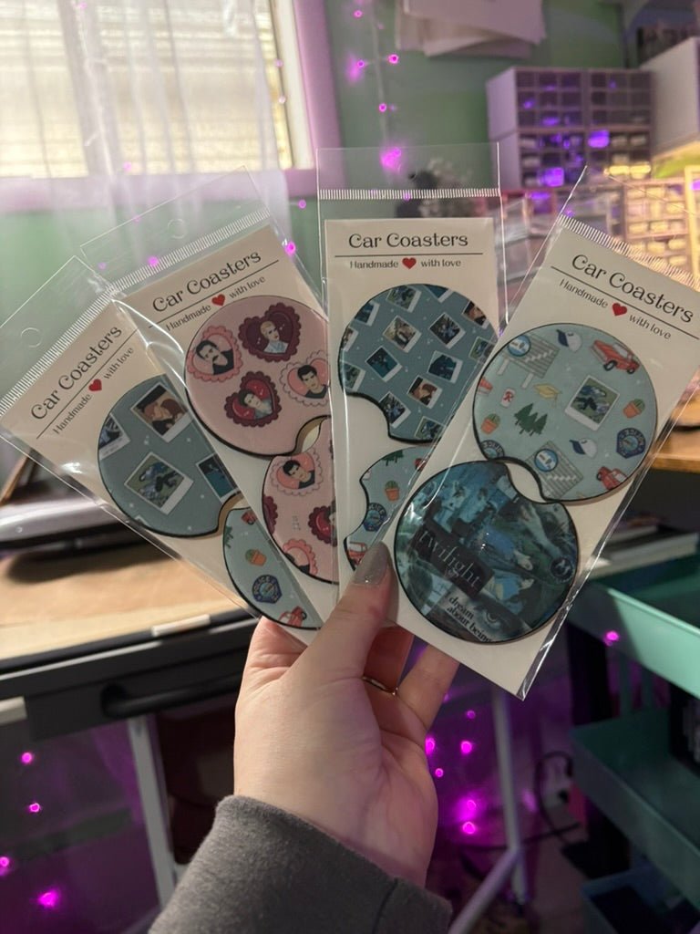 Mystery Car Coasters – Style & Function for Your Ride! - Awfullynerdy.co