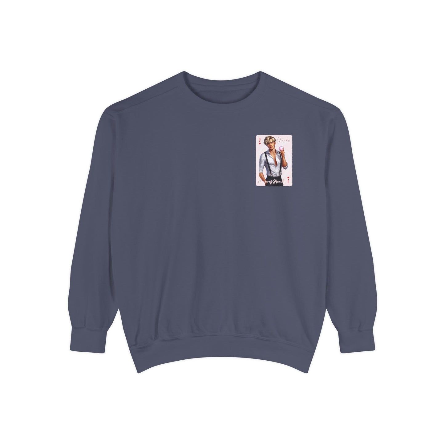 Once Upon a Broken Heart Dual - Sided Garment - Dyed Sweatshirt Comfort Colors - Awfullynerdy.co