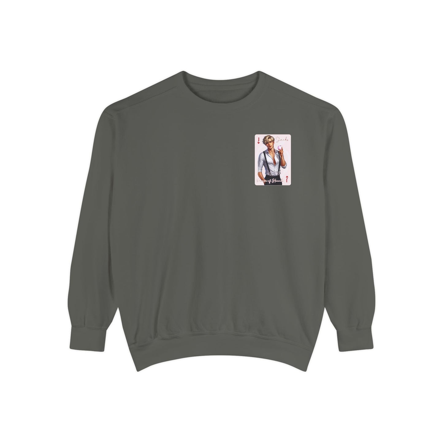Once Upon a Broken Heart Dual - Sided Garment - Dyed Sweatshirt Comfort Colors - Awfullynerdy.co