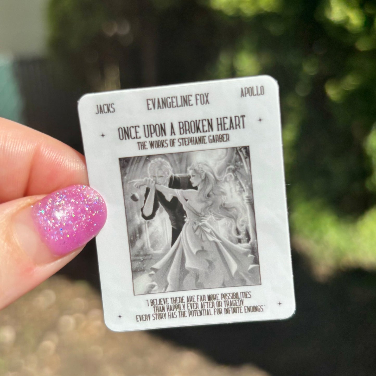 Once Upon a Broken Heart Film Poster Sticker - Awfullynerdy.co