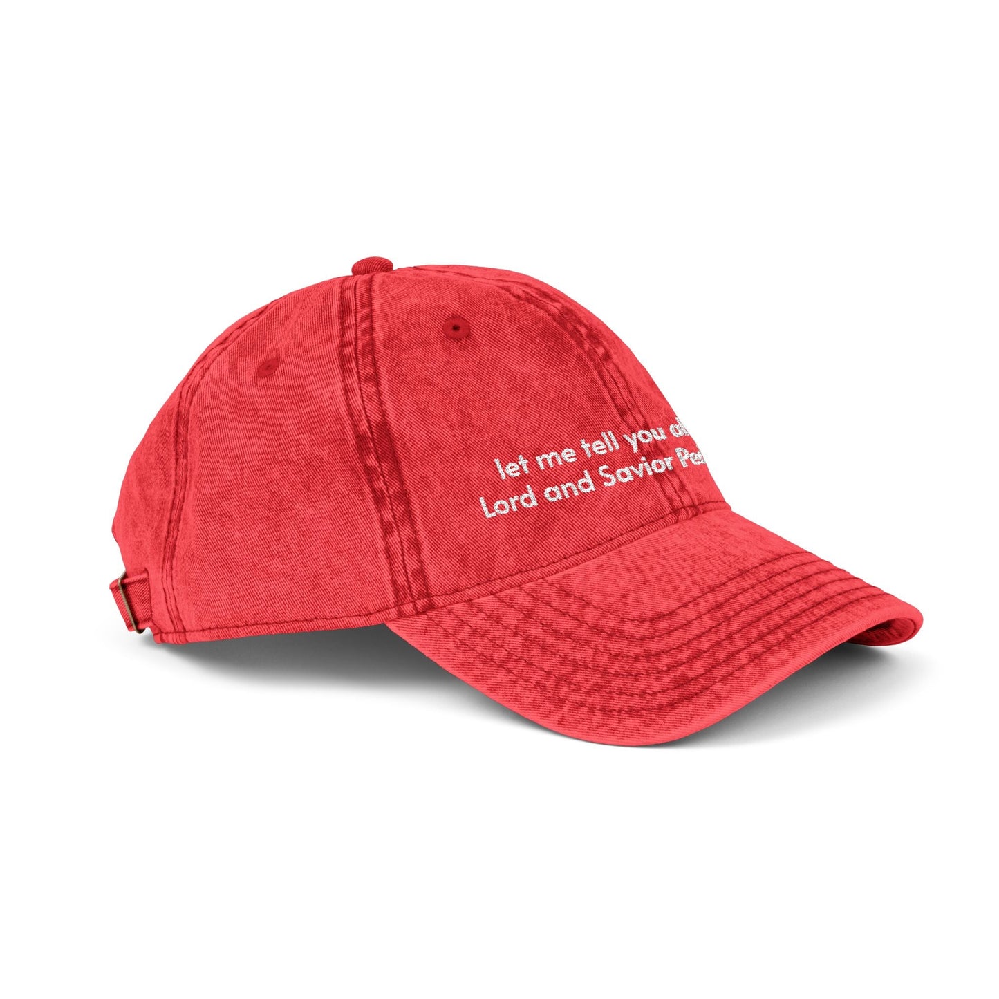 Pedro Pascal Embroidered Hat – Trendy Dad Cap for Celebrity & Pop Culture Fans - Awfullynerdy.co