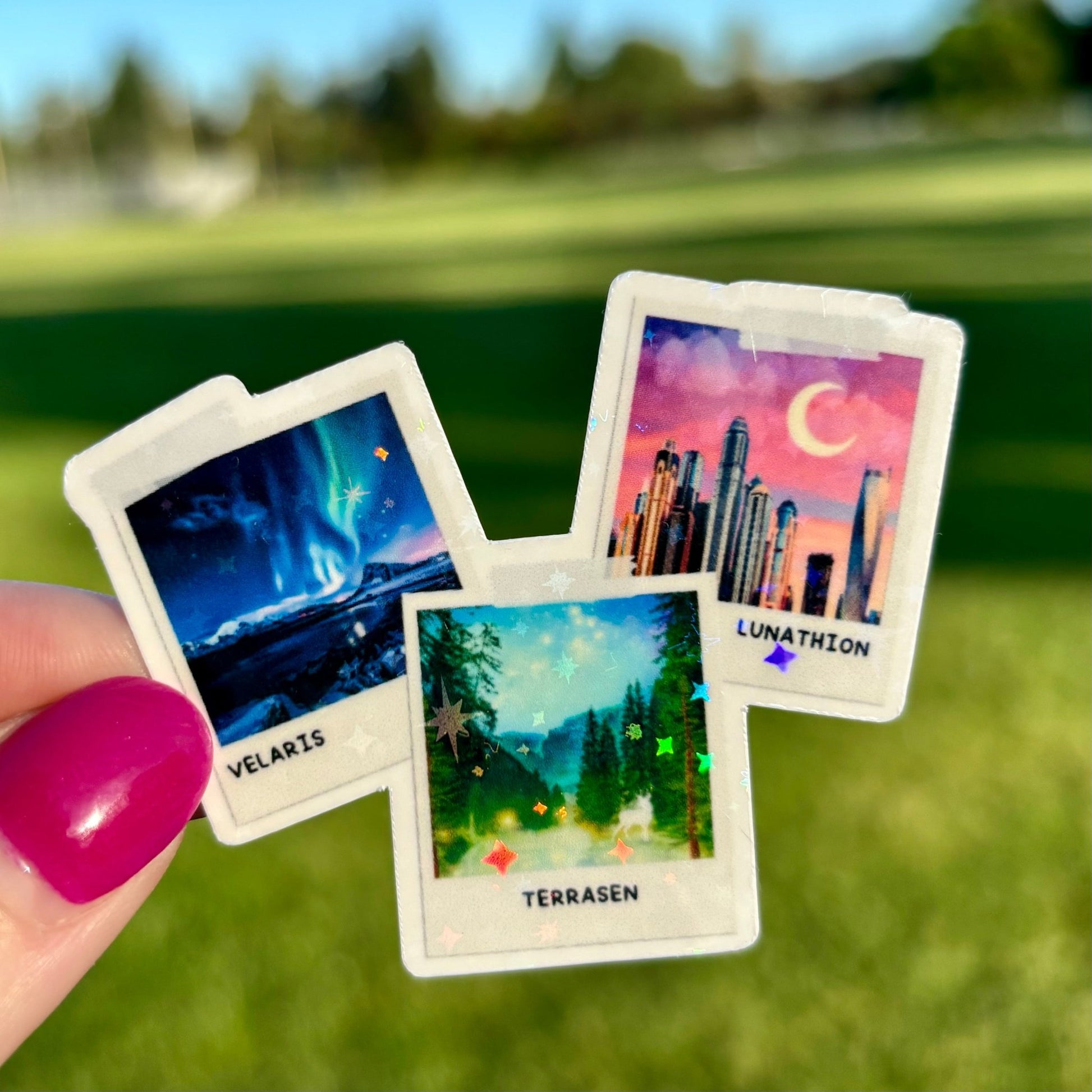 Polaroid Maasiverse Location Sticker - Awfullynerdy.co