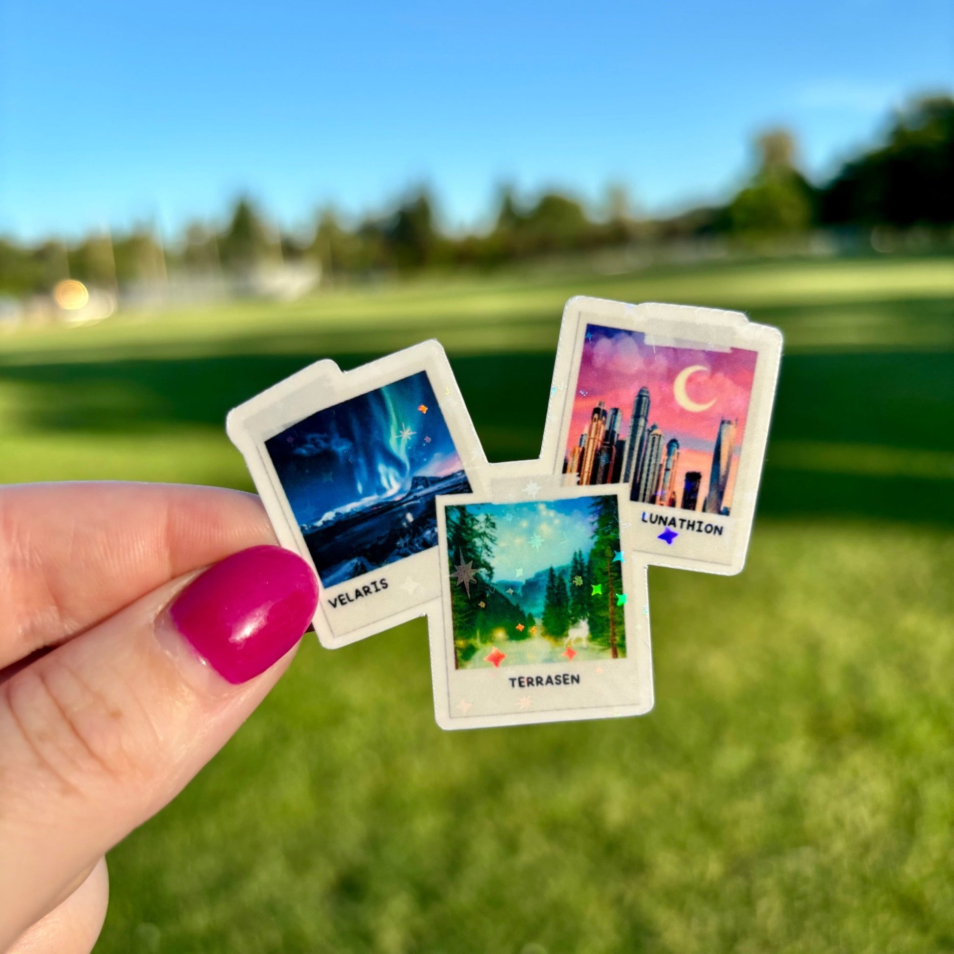 Polaroid Maasiverse Location Sticker - Awfullynerdy.co