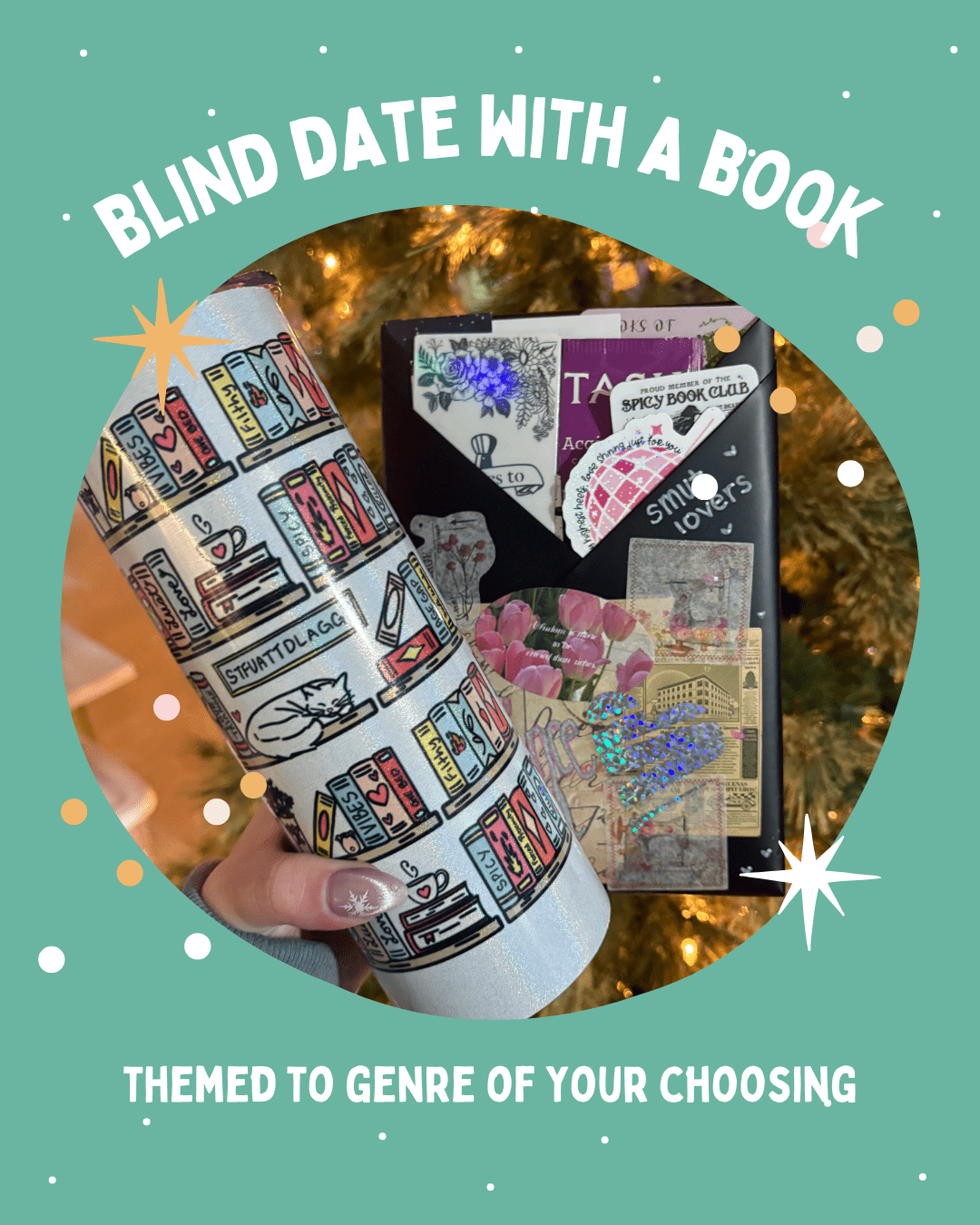 PRE - ORDER 🎄 Holiday Bookish Box | Christmas Mystery Gift for Book Lovers 🎁 - Awfullynerdy.co