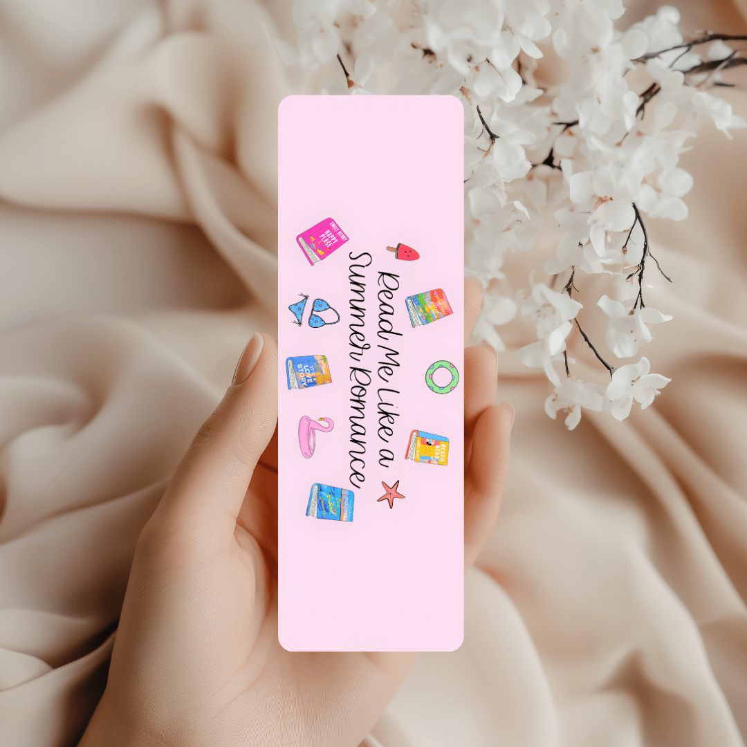 Read Me Like a Summer Romance Dual - Sided Bookmark - Awfullynerdy.co