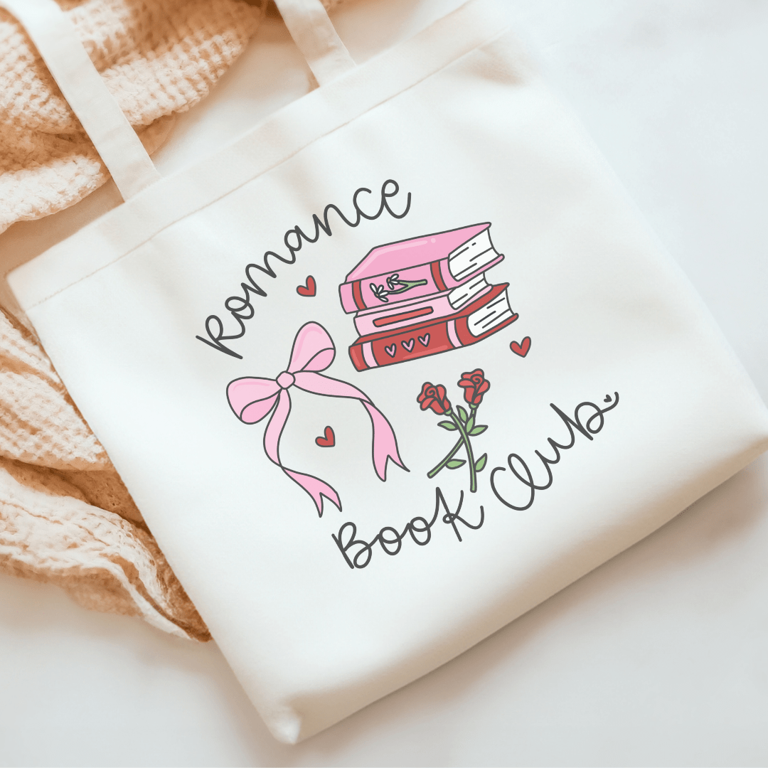 Romance Book Club Sublimated Canvas Tote Bag - Awfullynerdy.co