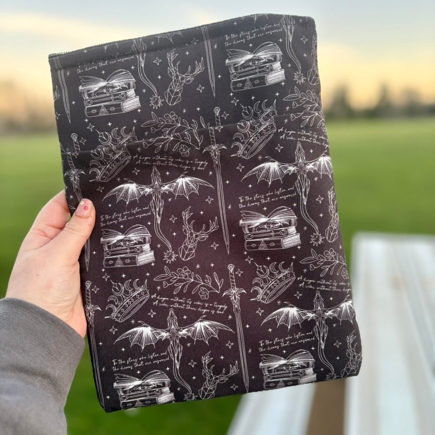 Romantasy Inspired Book & Kindle Sleeve – Protect Your Reads in Style - Awfullynerdy.co