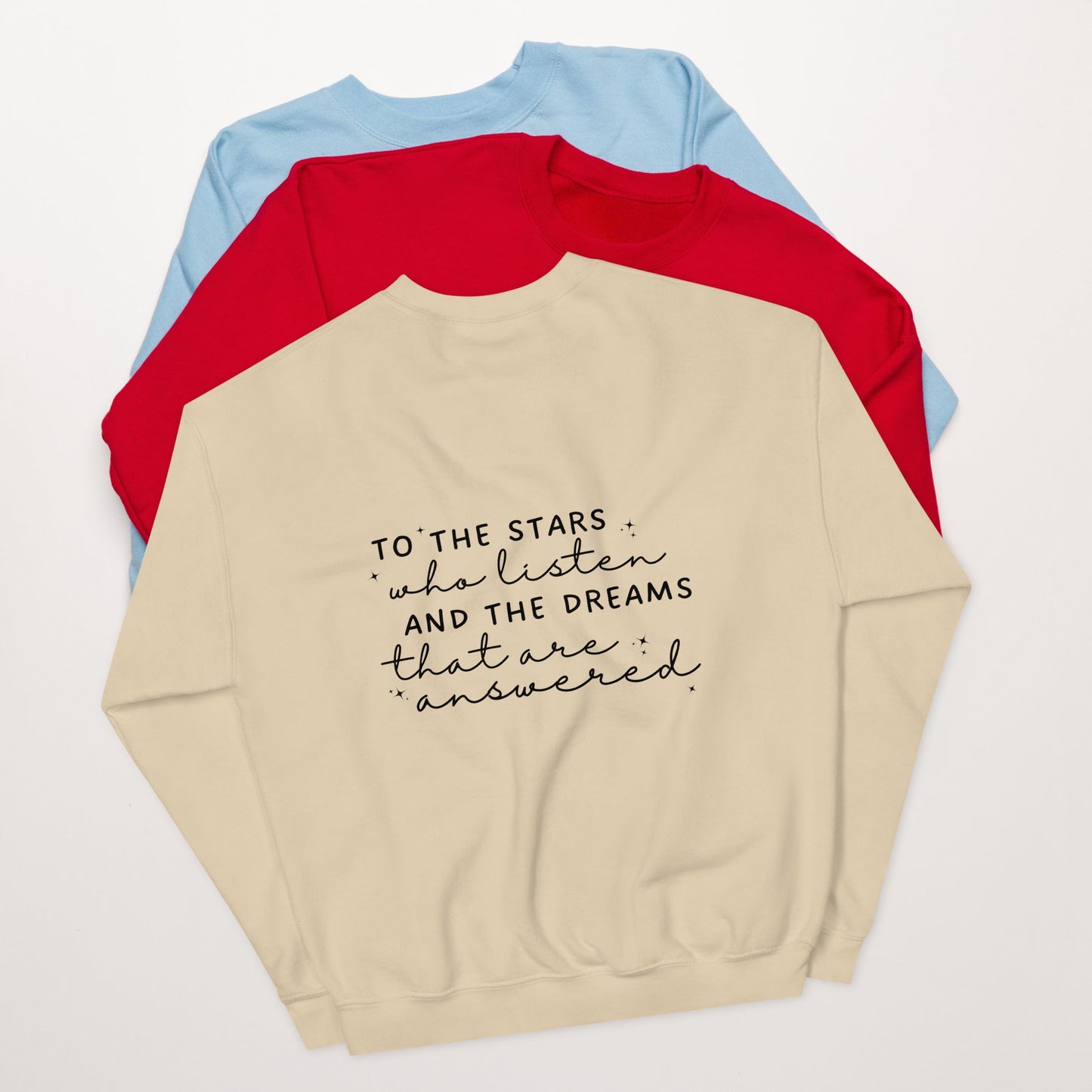 Silly Ghosts Reading ACOTAR Series Unisex Sweatshirt - Awfullynerdy.co