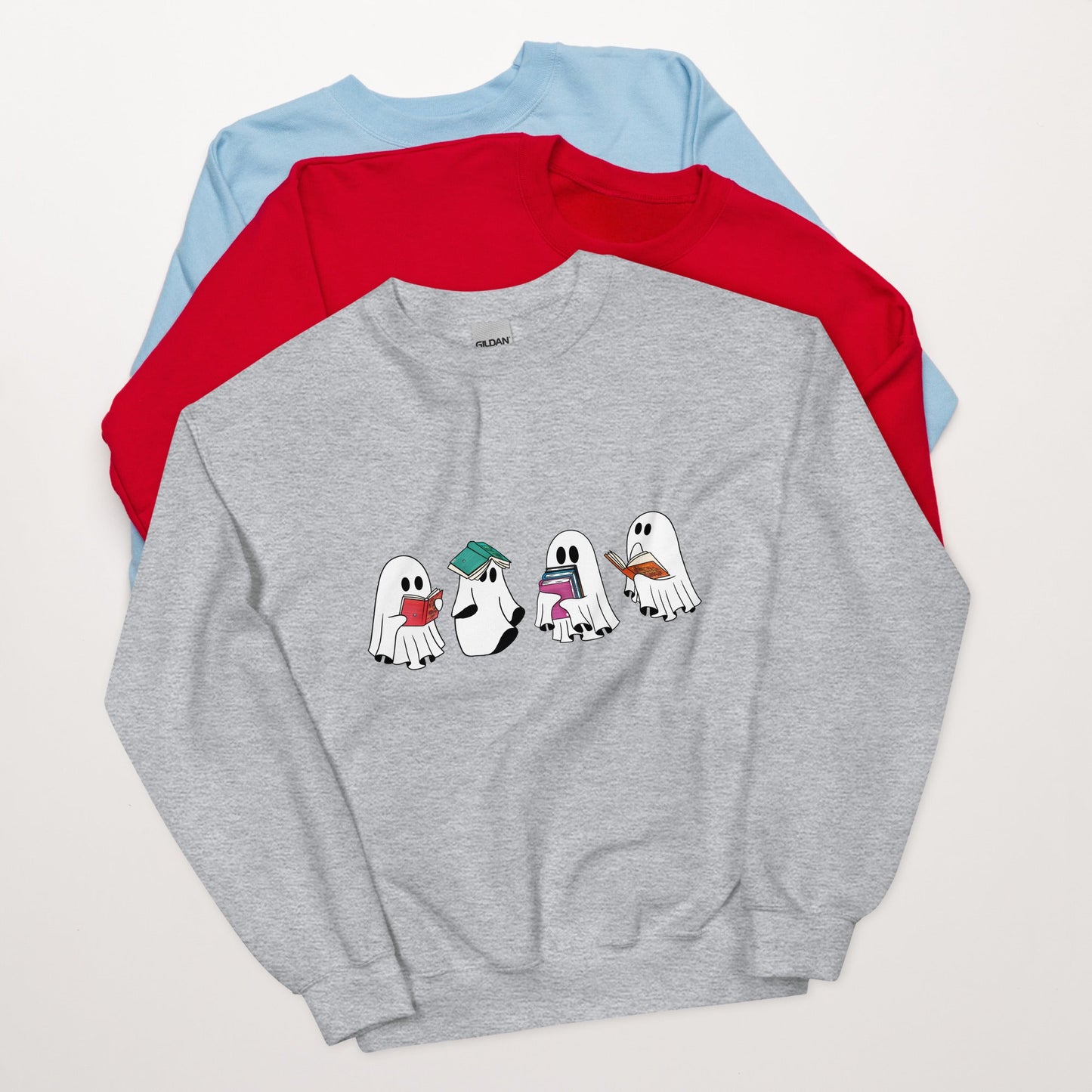 Silly Ghosts Reading ACOTAR Series Unisex Sweatshirt - Awfullynerdy.co