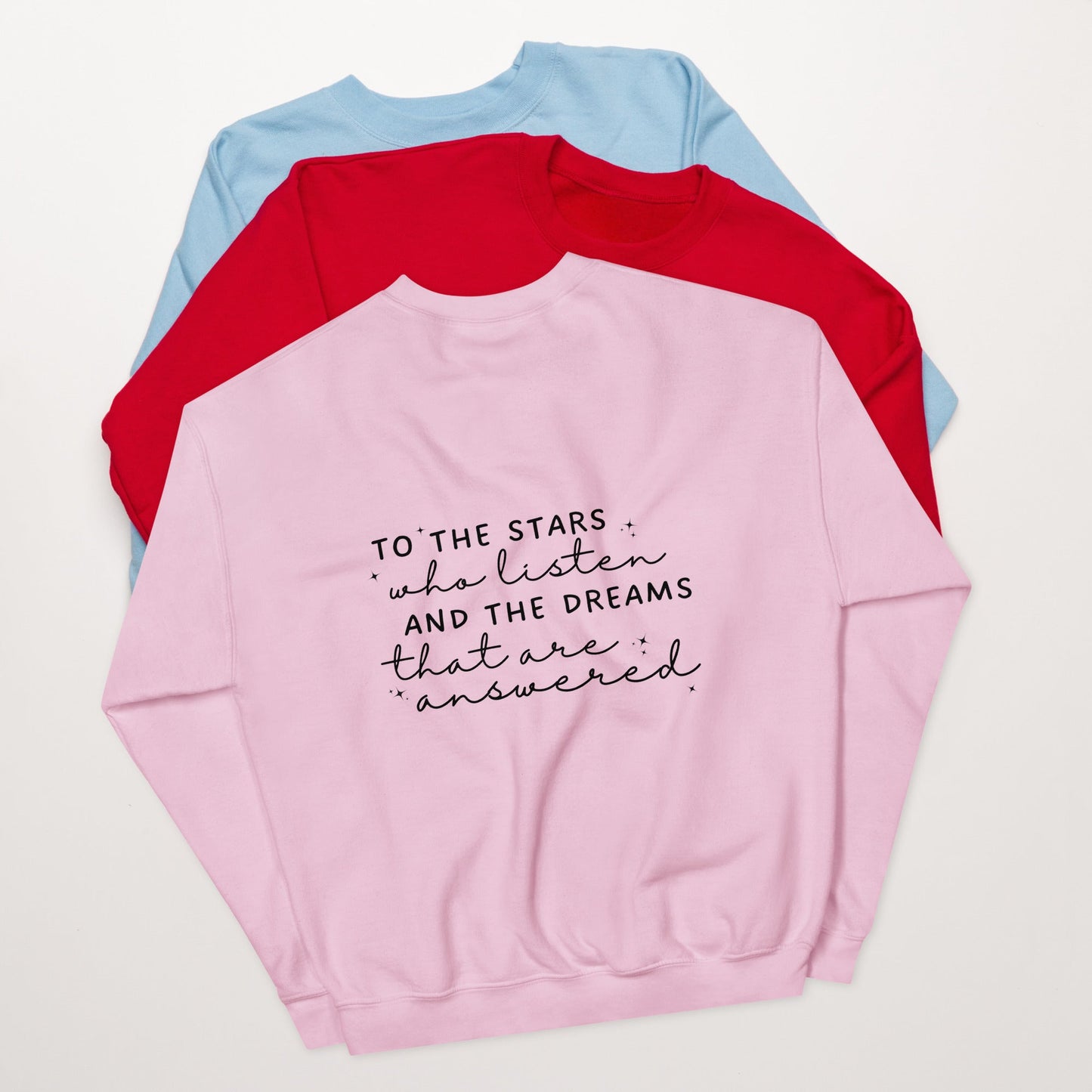 Silly Ghosts Reading ACOTAR Series Unisex Sweatshirt - Awfullynerdy.co