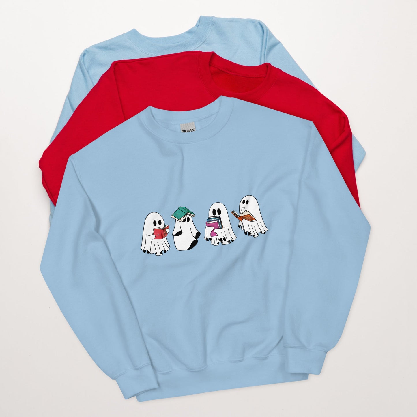 Silly Ghosts Reading ACOTAR Series Unisex Sweatshirt - Awfullynerdy.co