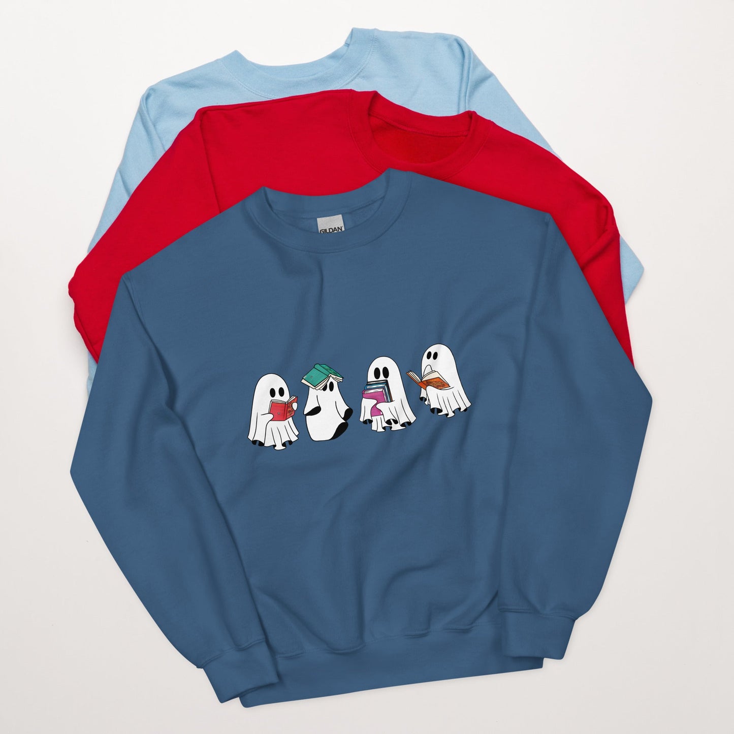 Silly Ghosts Reading ACOTAR Series Unisex Sweatshirt - Awfullynerdy.co