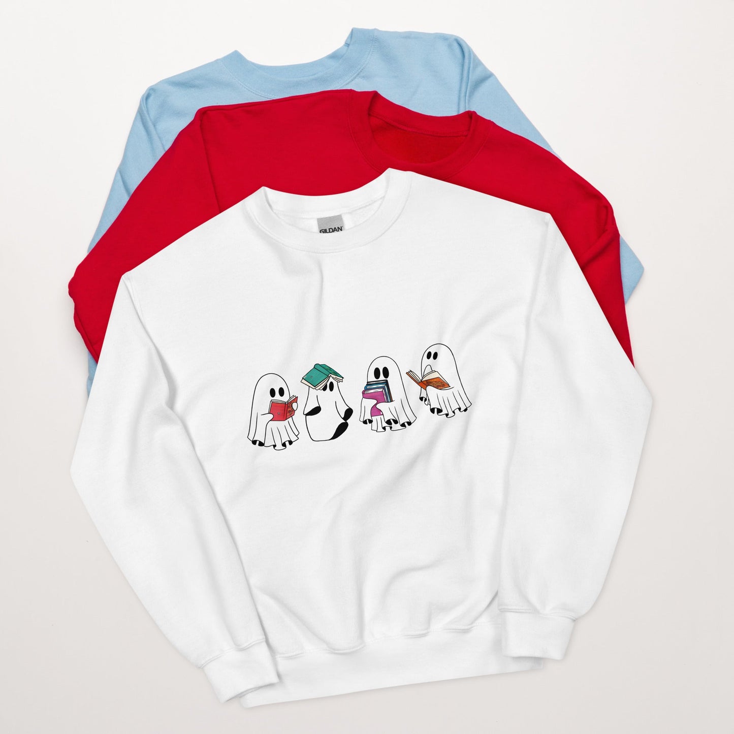 Silly Ghosts Reading ACOTAR Series Unisex Sweatshirt - Awfullynerdy.co