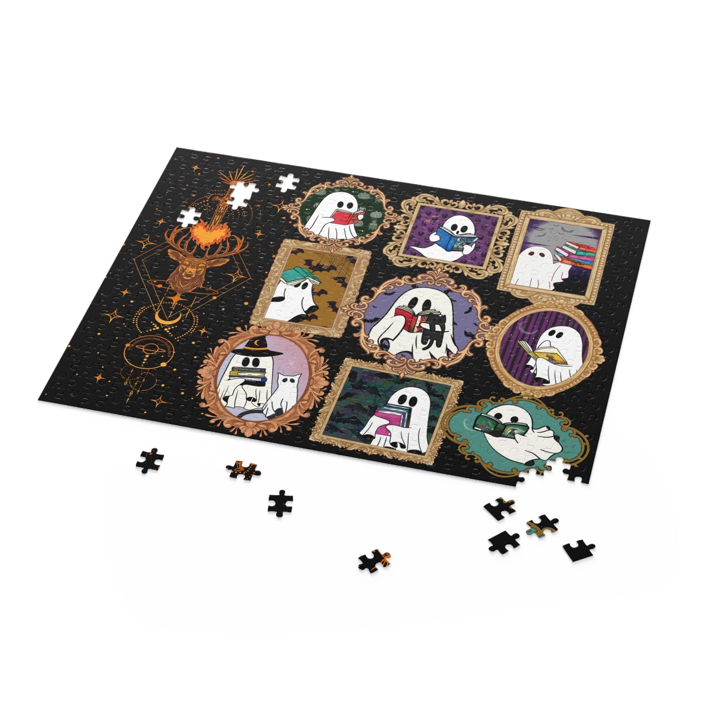 SJM Spooky Season Ghosts Puzzle - Awfullynerdy.co