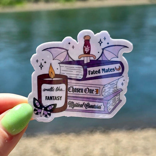 Smells Like Fantasy Sticker - Awfullynerdy.co