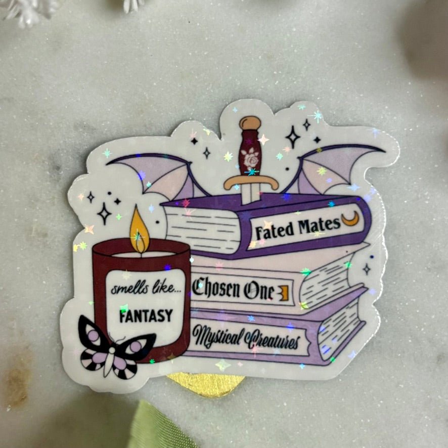 Smells Like Fantasy Sticker - Awfullynerdy.co