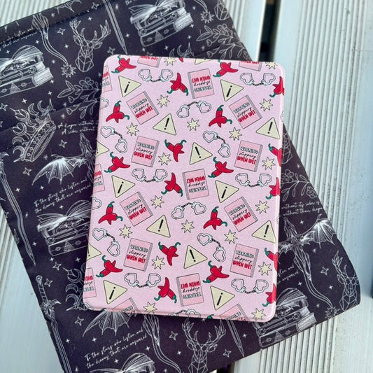 Smut Lovers Inspired Slim & Smart Kindle Case – Clear Back with Auto Sleep/Wake - Awfullynerdy.co