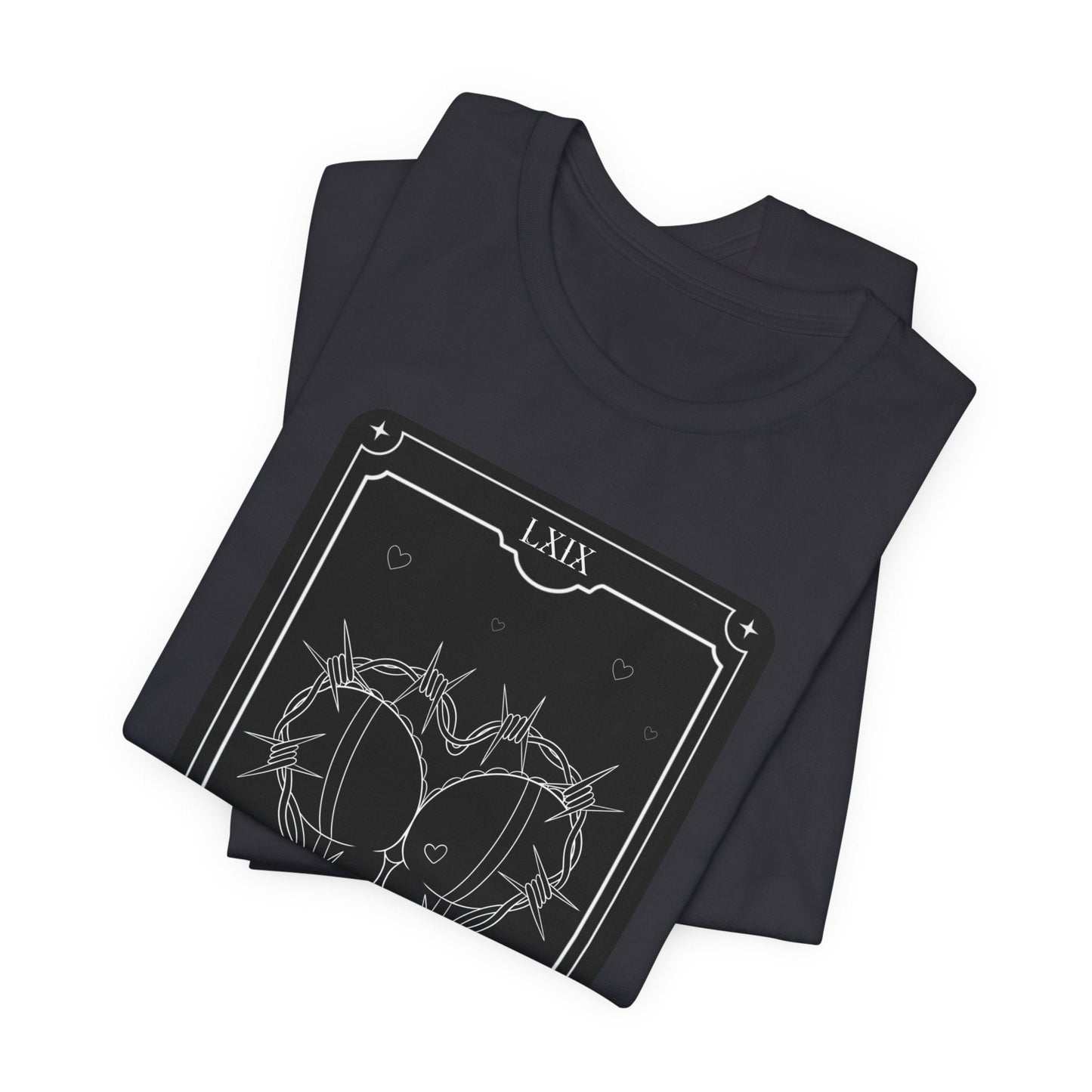 Smut Tarot Card Unisex Jersey Short Sleeve Tee - Awfullynerdy.co