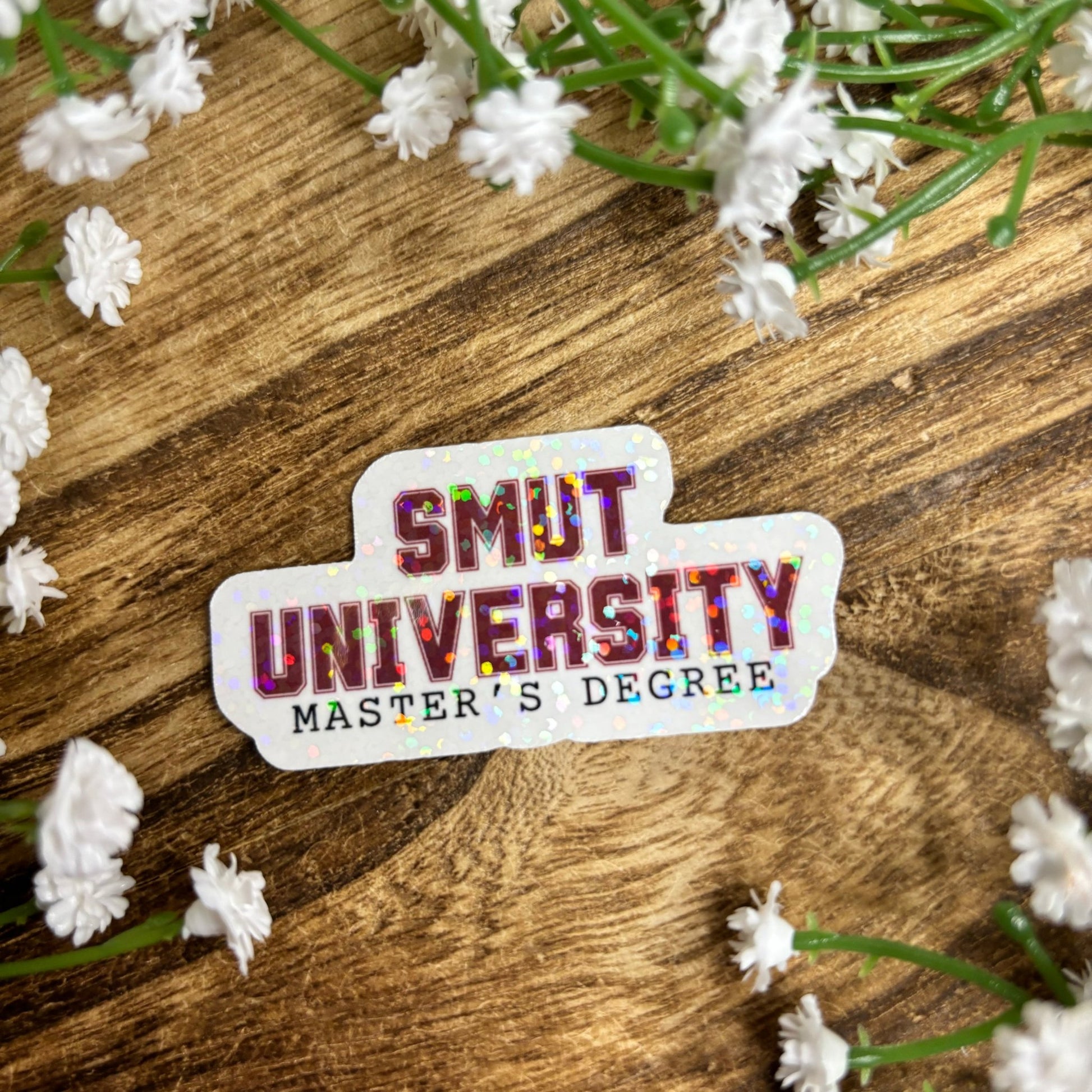 Smut University Sticker - Awfullynerdy.co