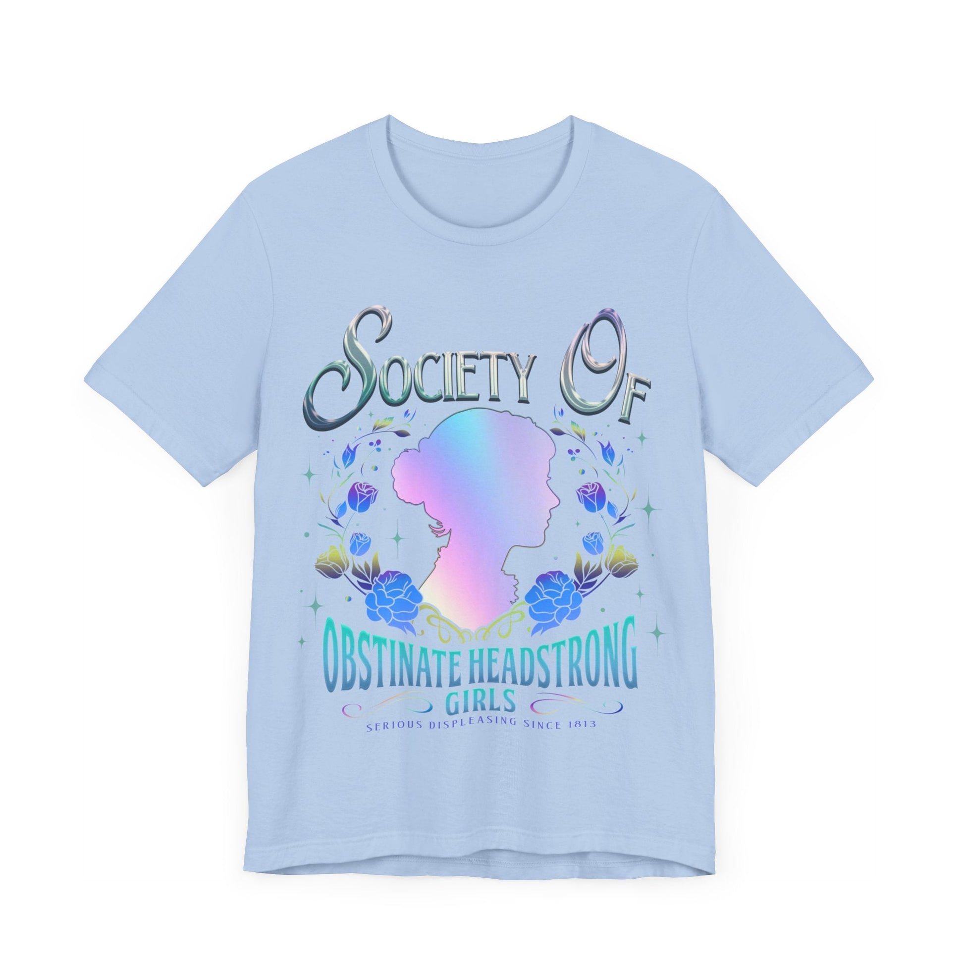 Society of Obstinate Headstrong Girls Bridgerton Unisex Jersey Short Sleeve Tee - Awfullynerdy.co