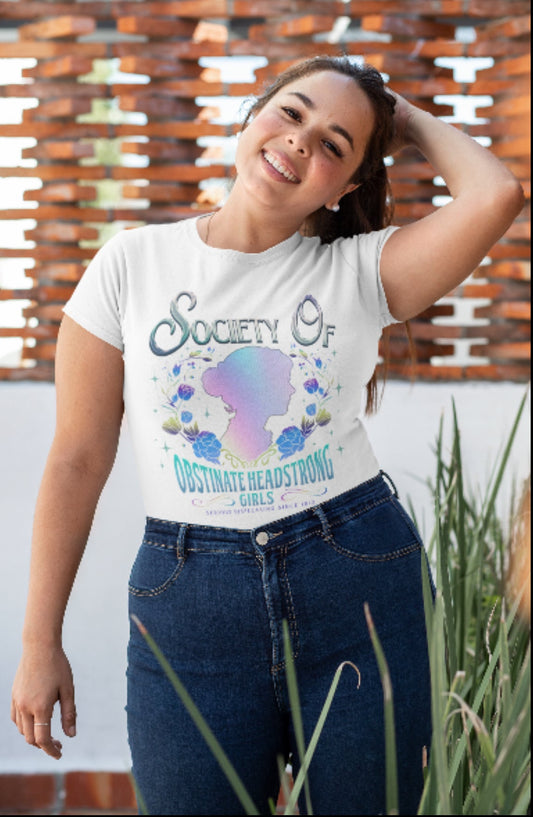 Society of Obstinate Headstrong Girls Bridgerton Unisex Jersey Short Sleeve Tee - Awfullynerdy.co