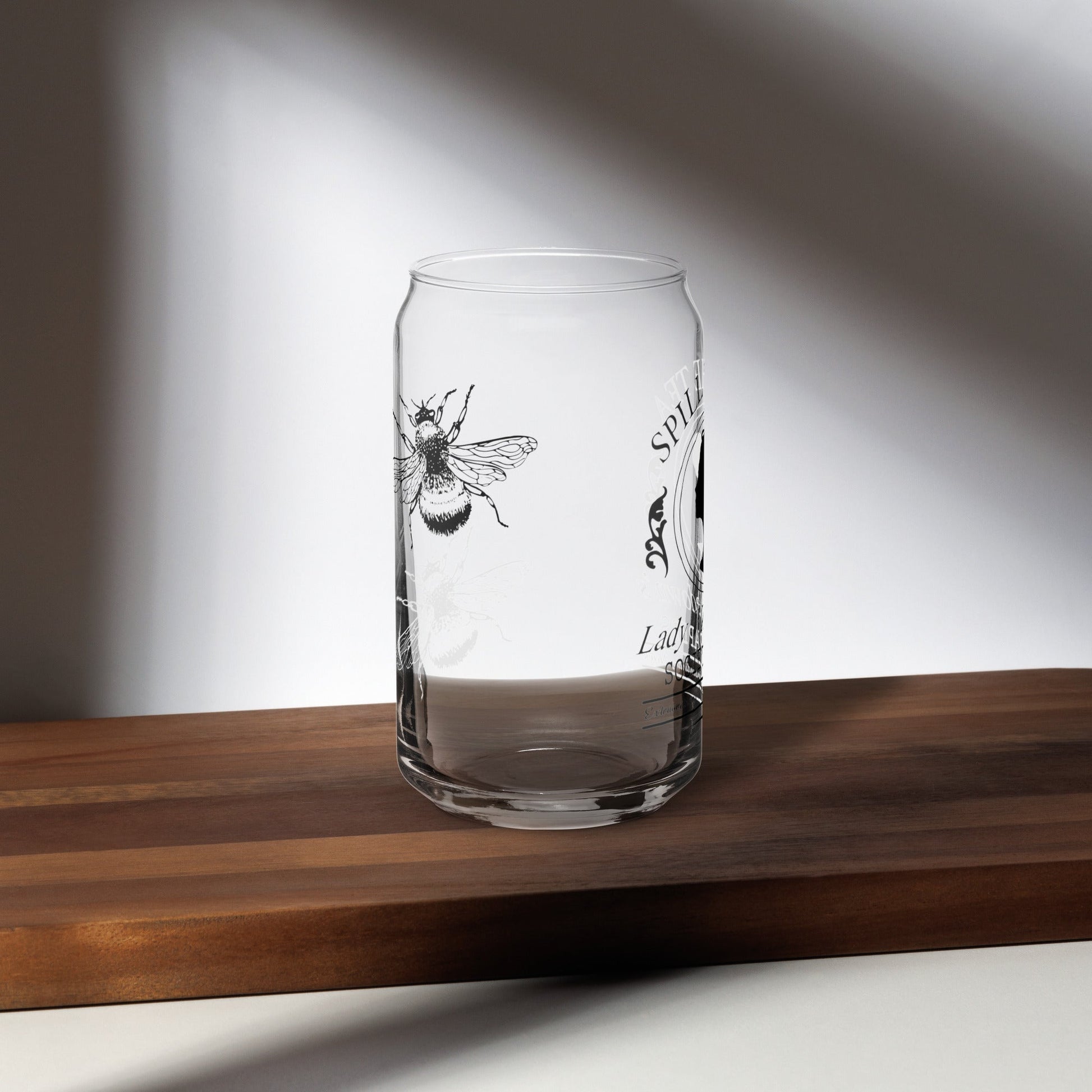 Spill The Tea Lady Whistledown Can-shaped glass - Awfullynerdy.co