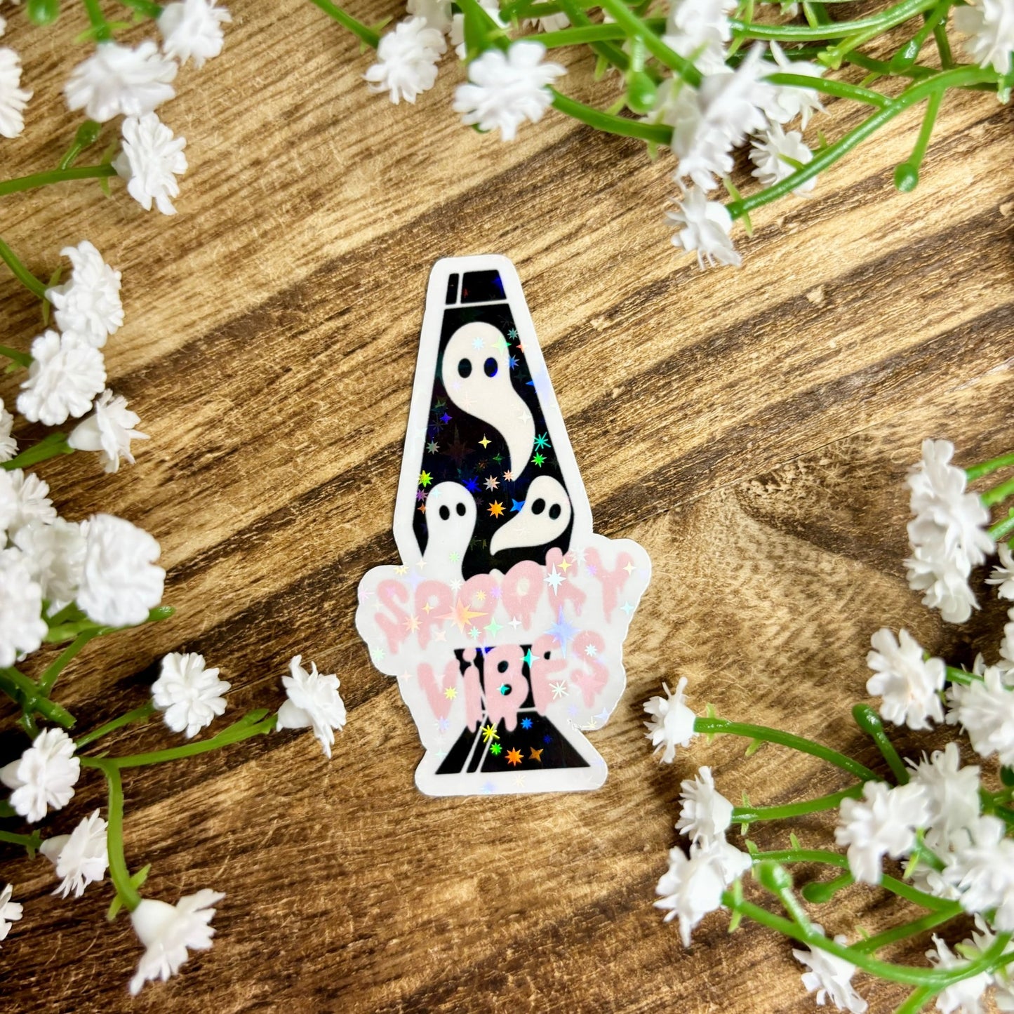 Spooky Vibes Lava Lamp Sticker - Awfullynerdy.co