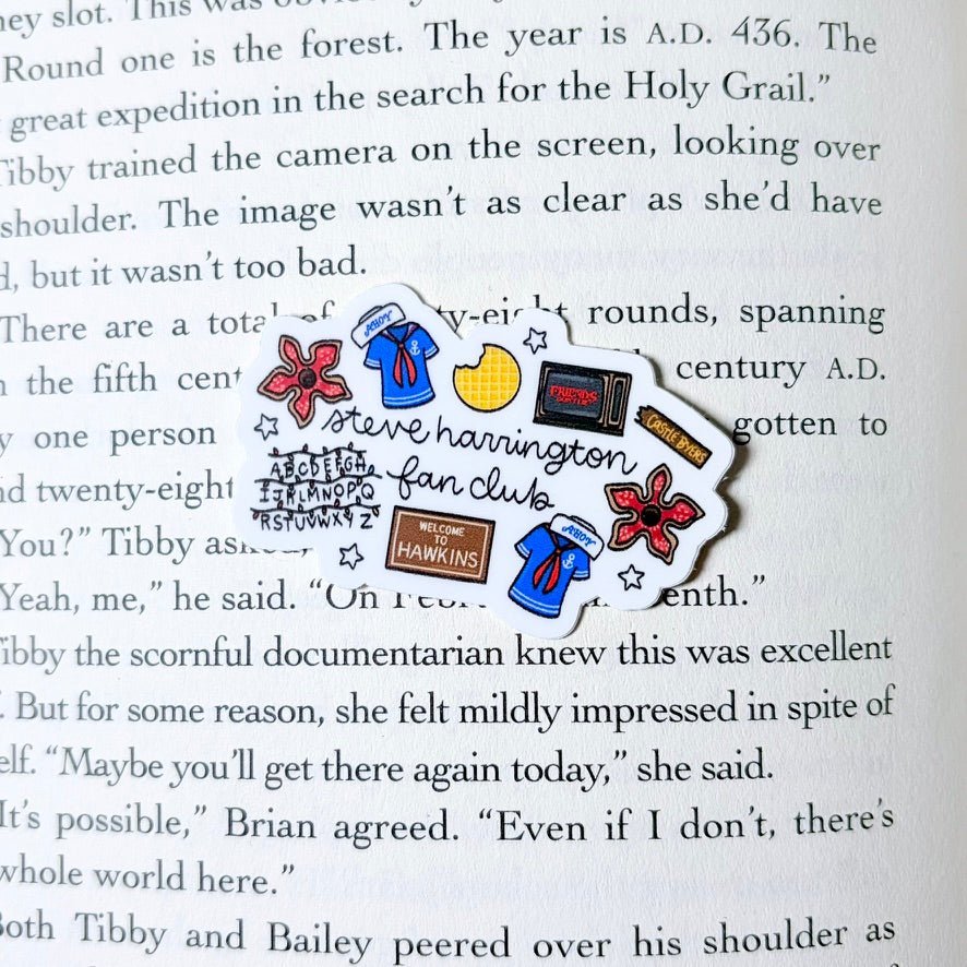 Steve Harrington Fan Club 2 - inch Matte Sticker - Awfullynerdy.co