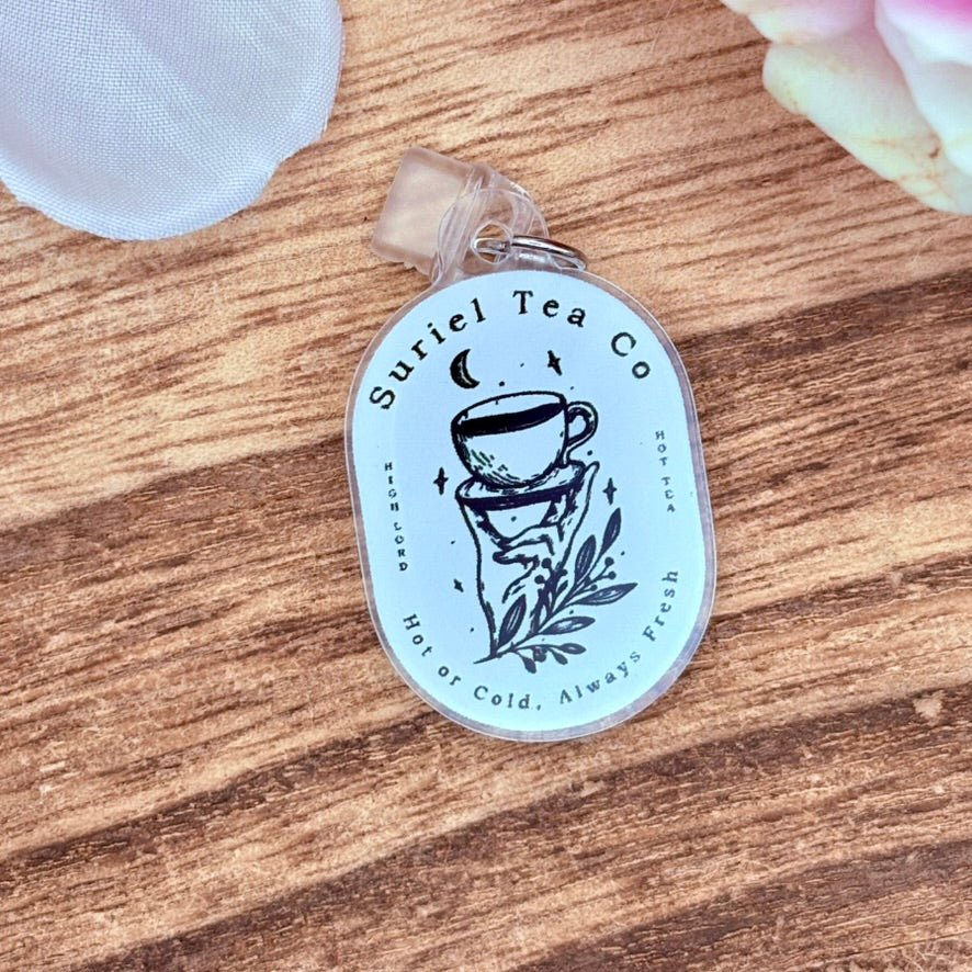Suriel Tea Co USB - C Dust Plug, Cup Charm, Keychain - Awfullynerdy.co