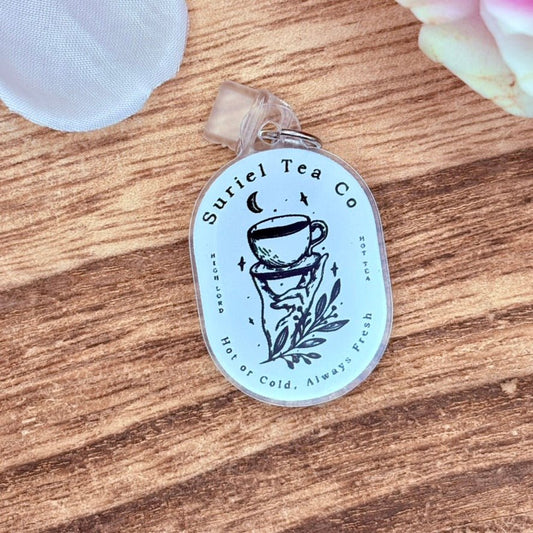 Suriel Tea Co USB - C Dust Plug, Cup Charm, Keychain - Awfullynerdy.co