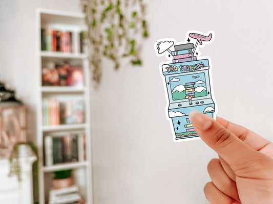TBR Stacker Sticker - Awfullynerdy.co