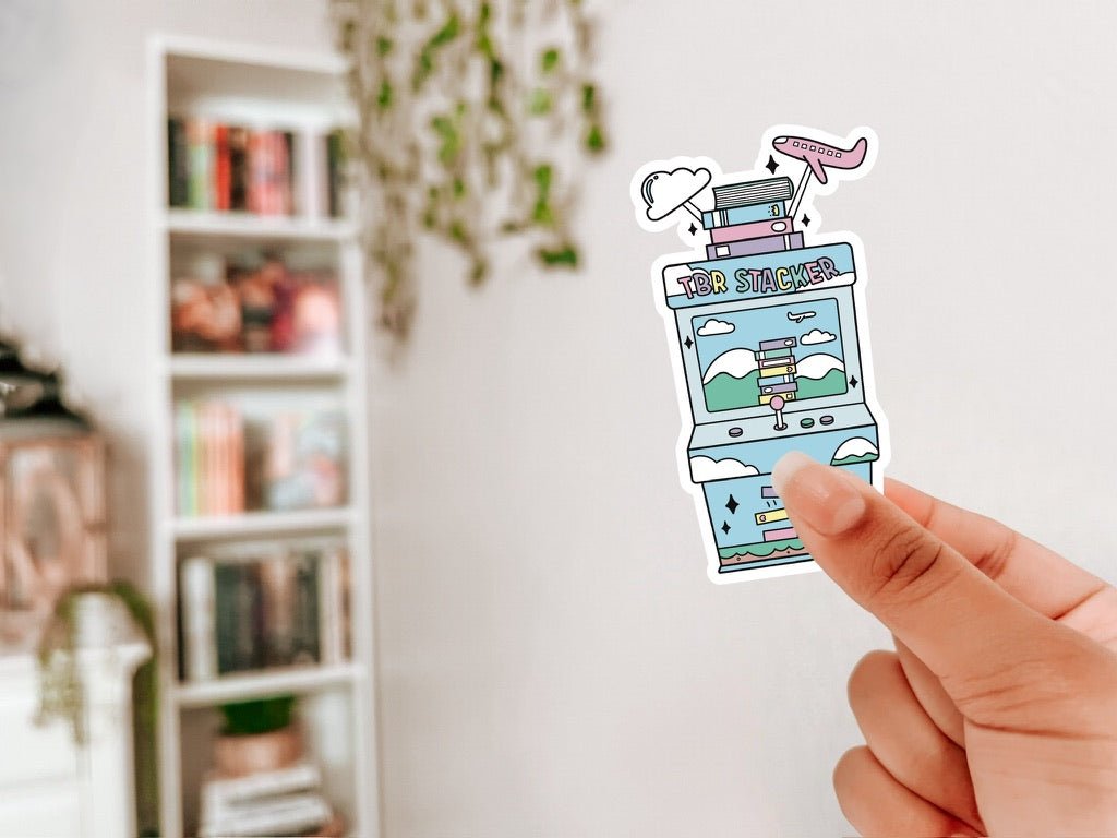 TBR Stacker Sticker - Awfullynerdy.co
