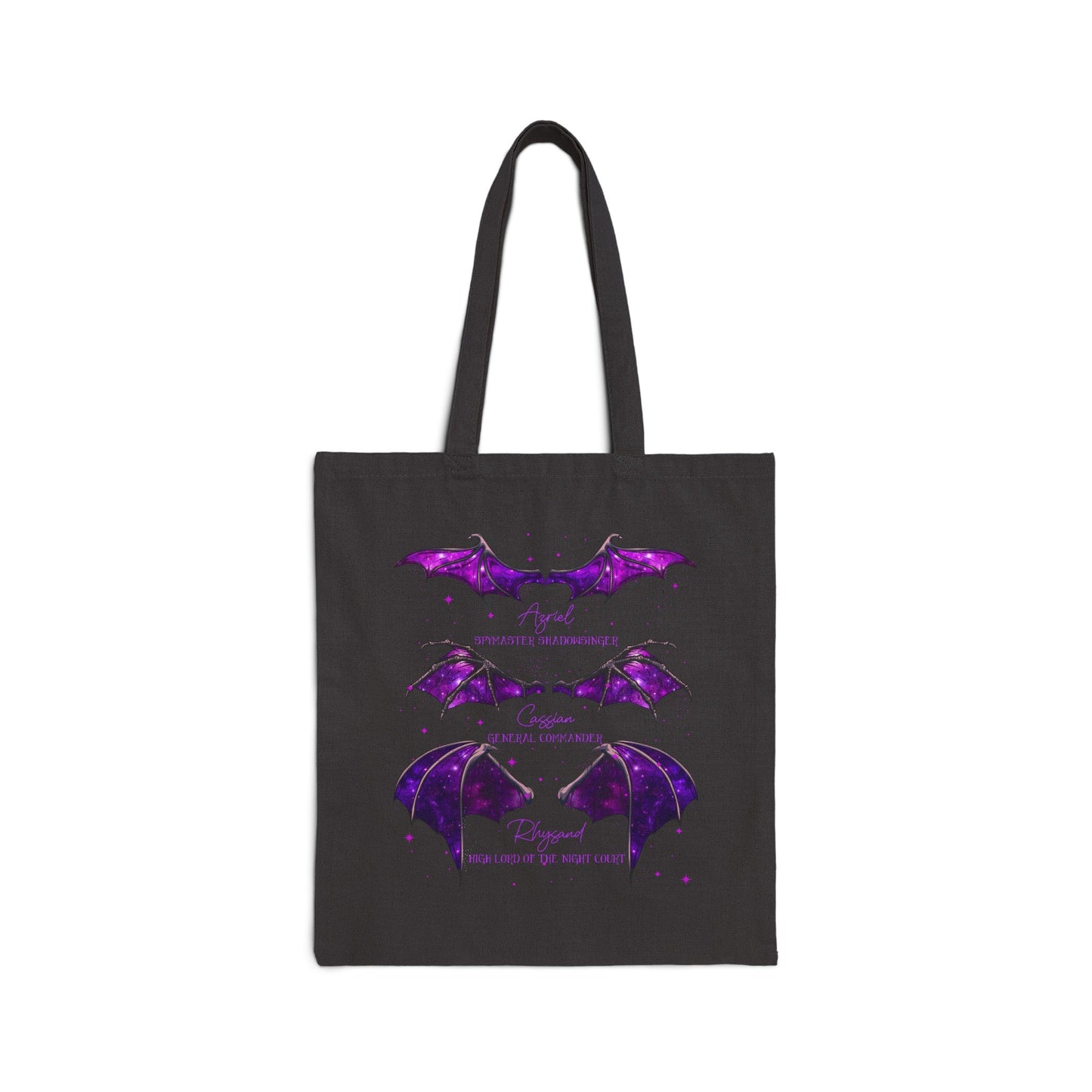 The Bat Boys Purple Cotton Canvas Tote Bag - Awfullynerdy.co