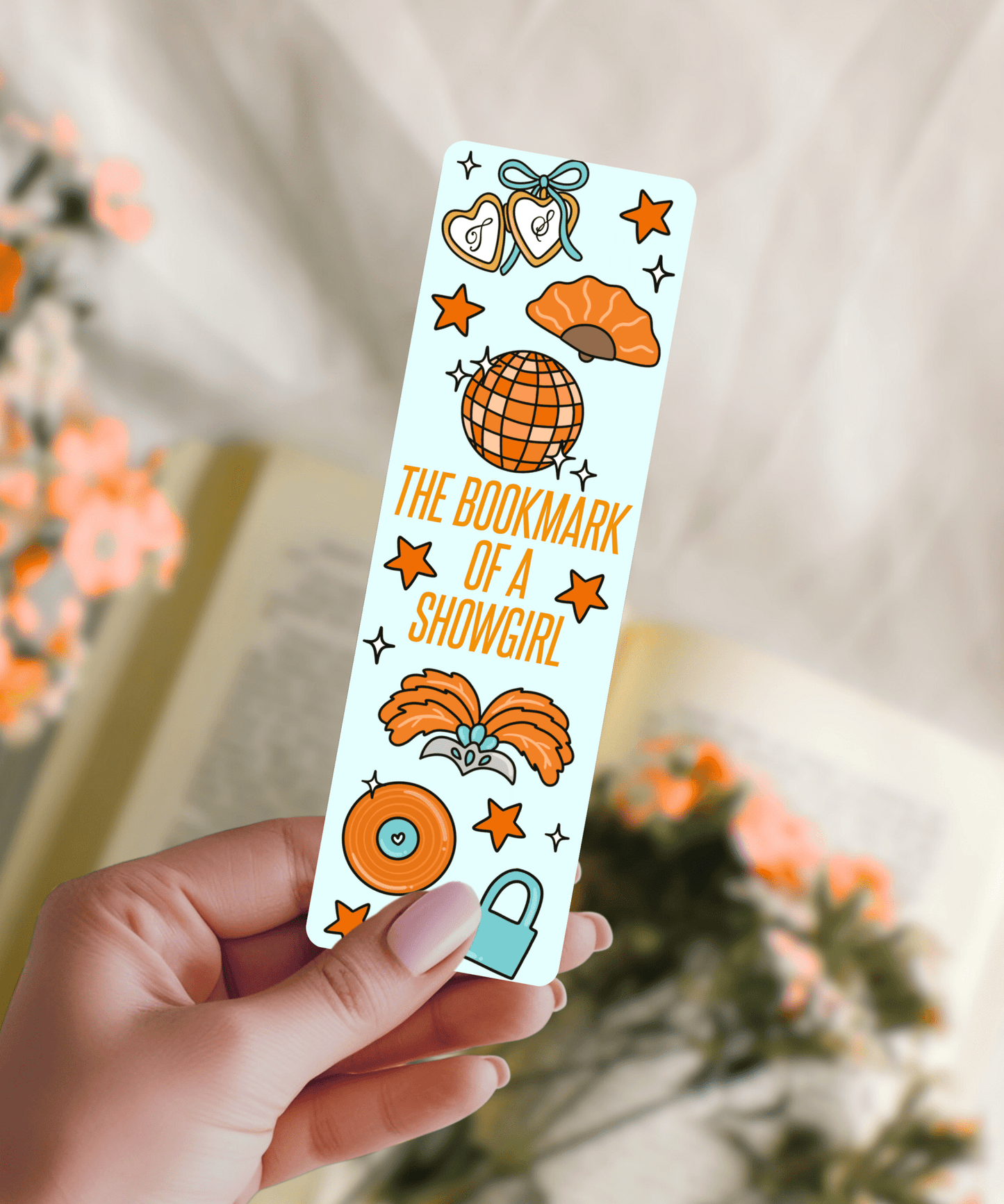 The Bookmark of a Showgirl Dual - Sided Matte Cardstock Bookmark - Awfullynerdy.co