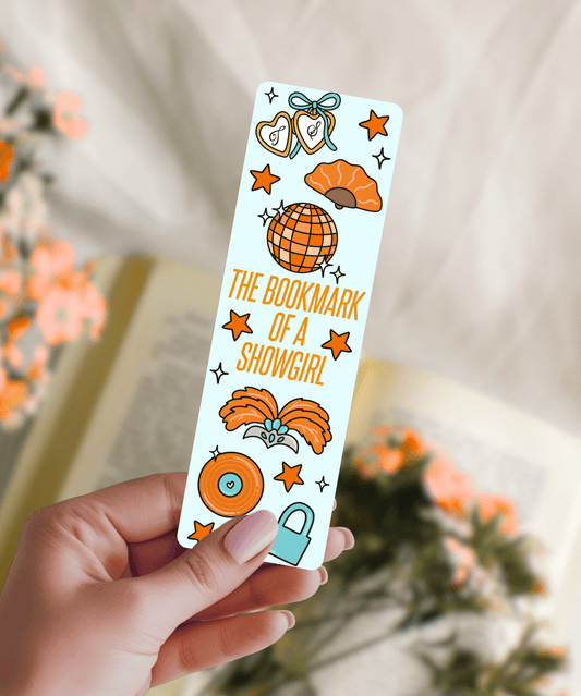 The Bookmark of a Showgirl Dual - Sided Matte Cardstock Bookmark - Awfullynerdy.co