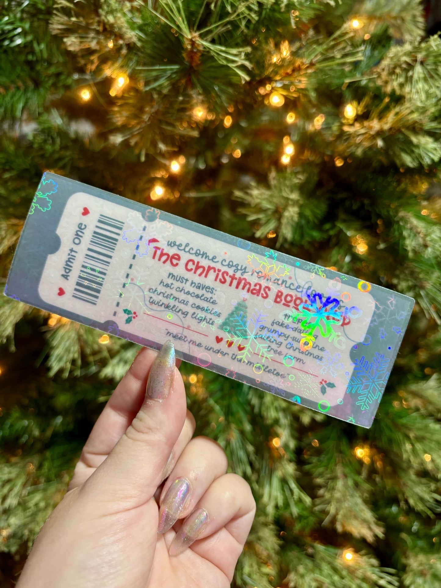 The Christmas Book Club Bookmark - Awfullynerdy.co