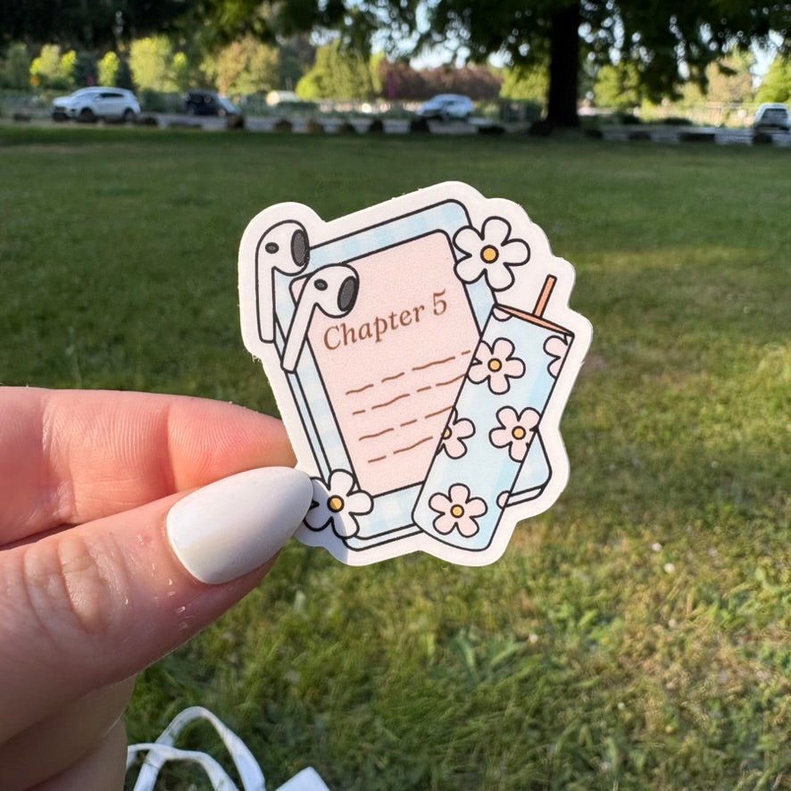 The Perfect Three Kindle Matte Sticker - Awfullynerdy.co