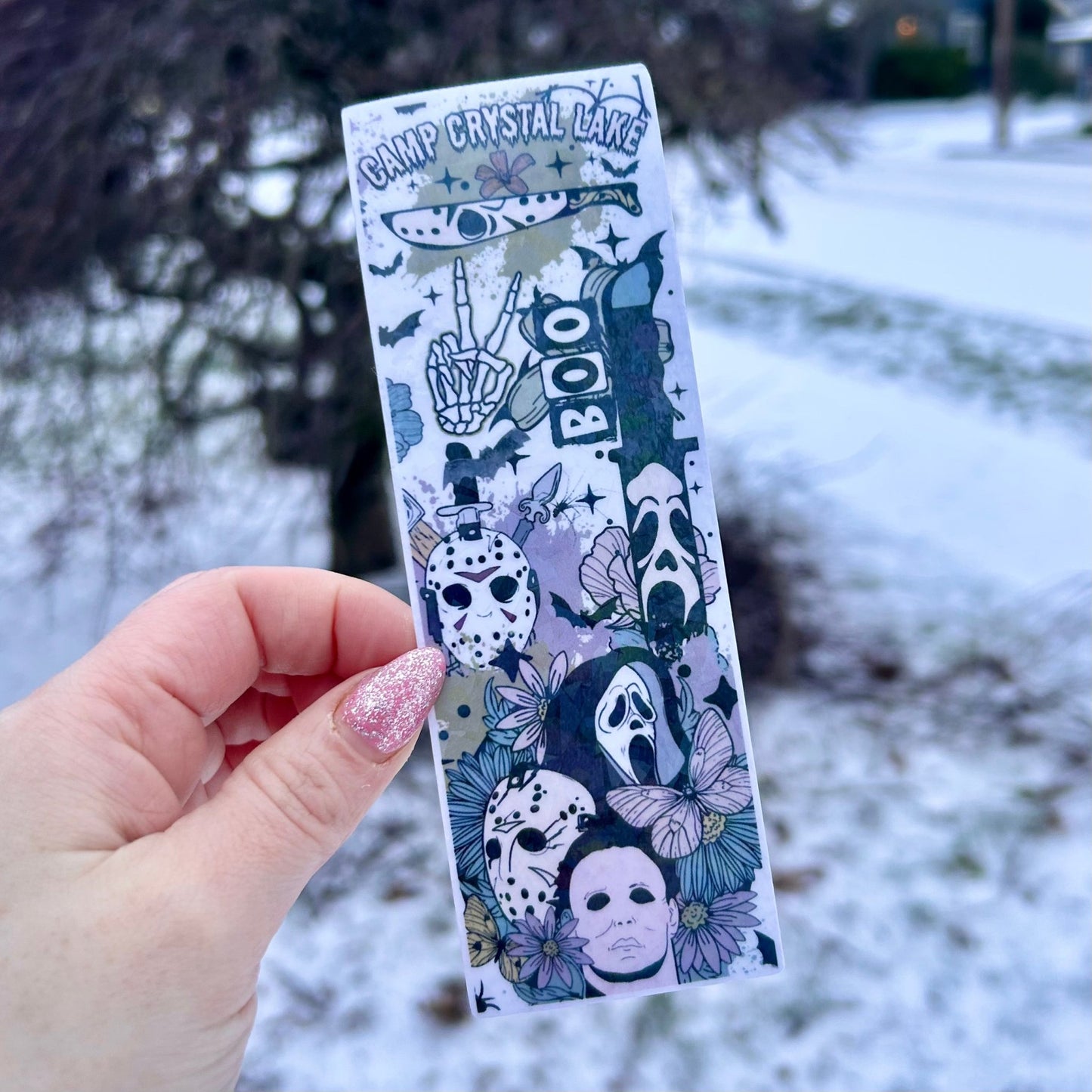 Thriller Movies Cardstock Bookmark - Awfullynerdy.co