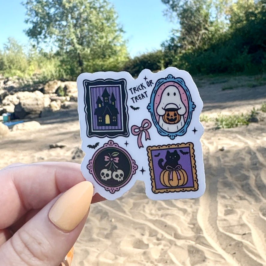 Trick or Treat Photos Sticker - Awfullynerdy.co