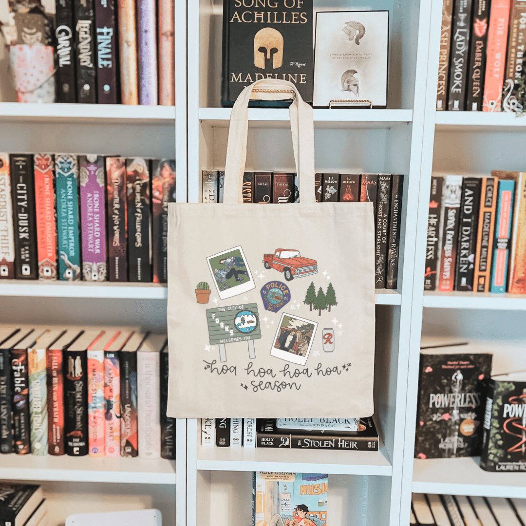 Twilight Hoa Season Inspired Sublimated Canvas Tote Bag - Awfullynerdy.co