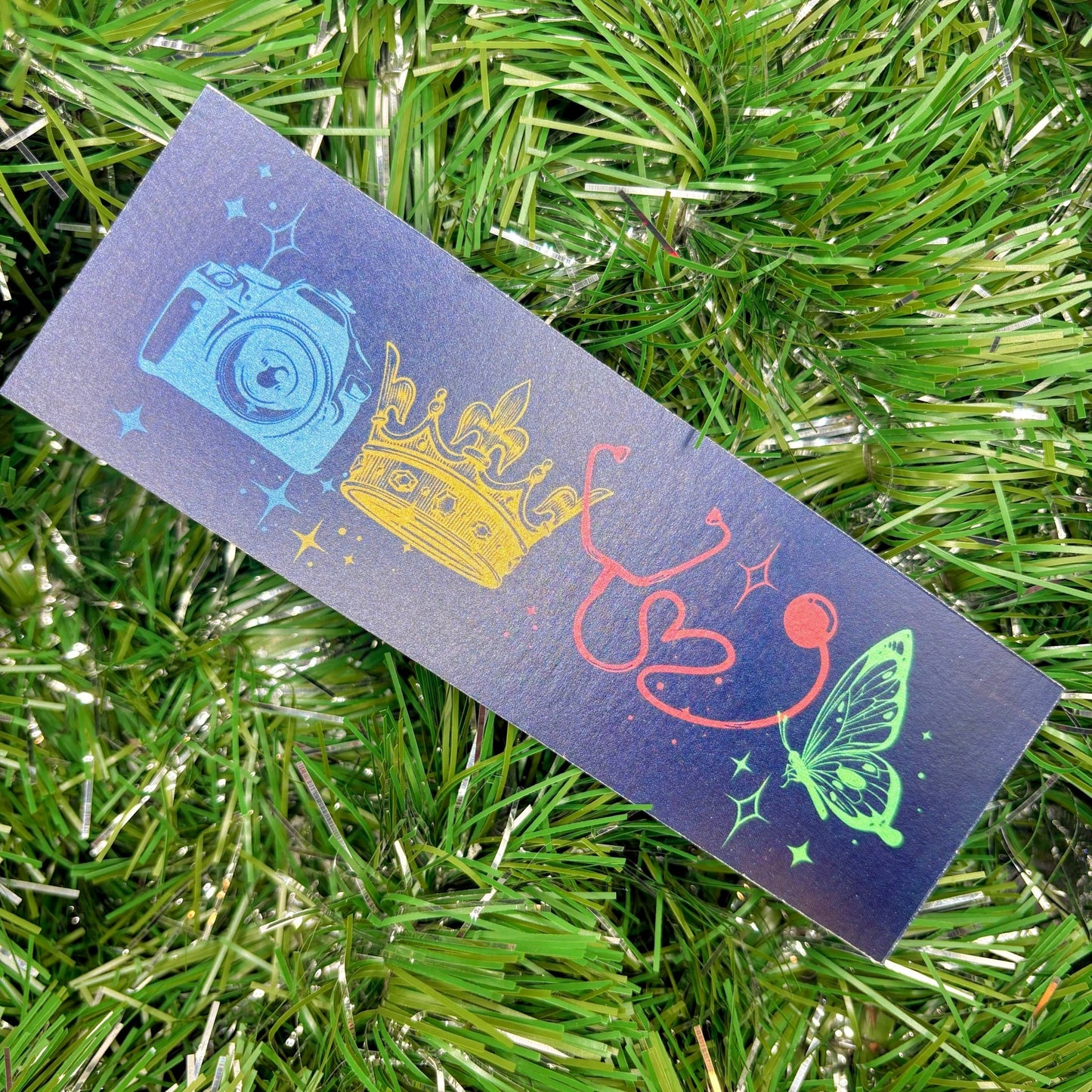 Twisted Series Bookmark - Pearl Matte Finish - Dual Sided - Awfullynerdy.co
