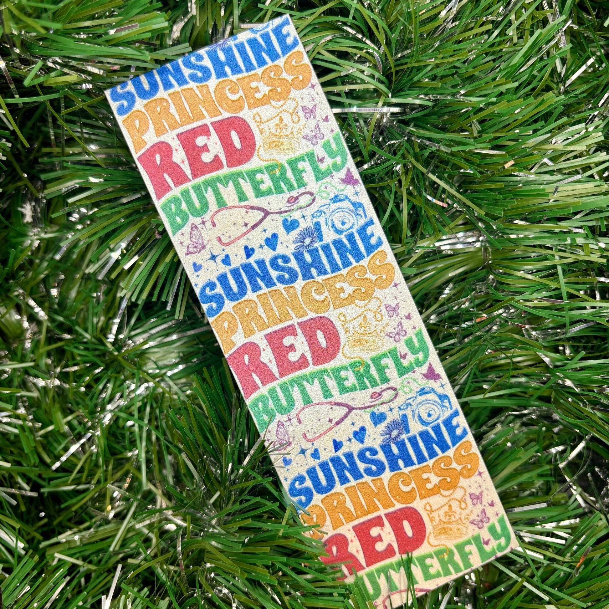 Twisted Series Bookmark - Pearl Matte Finish - Dual Sided - Awfullynerdy.co