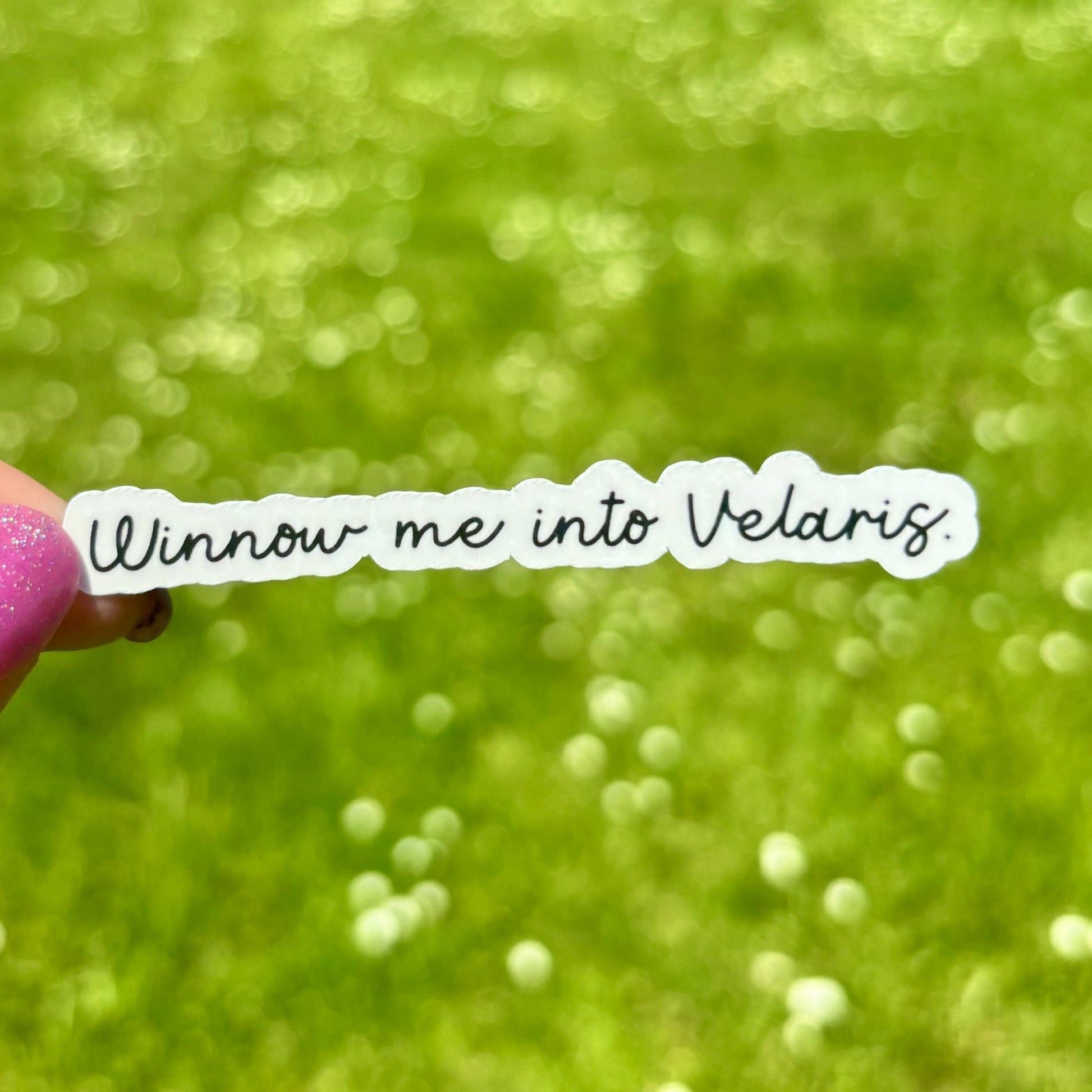 Winnow Me Into Velaris Sticker - Awfullynerdy.co