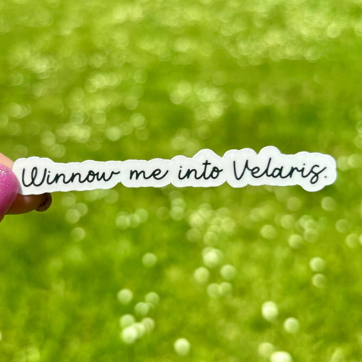 Winnow Me Into Velaris Sticker - Awfullynerdy.co