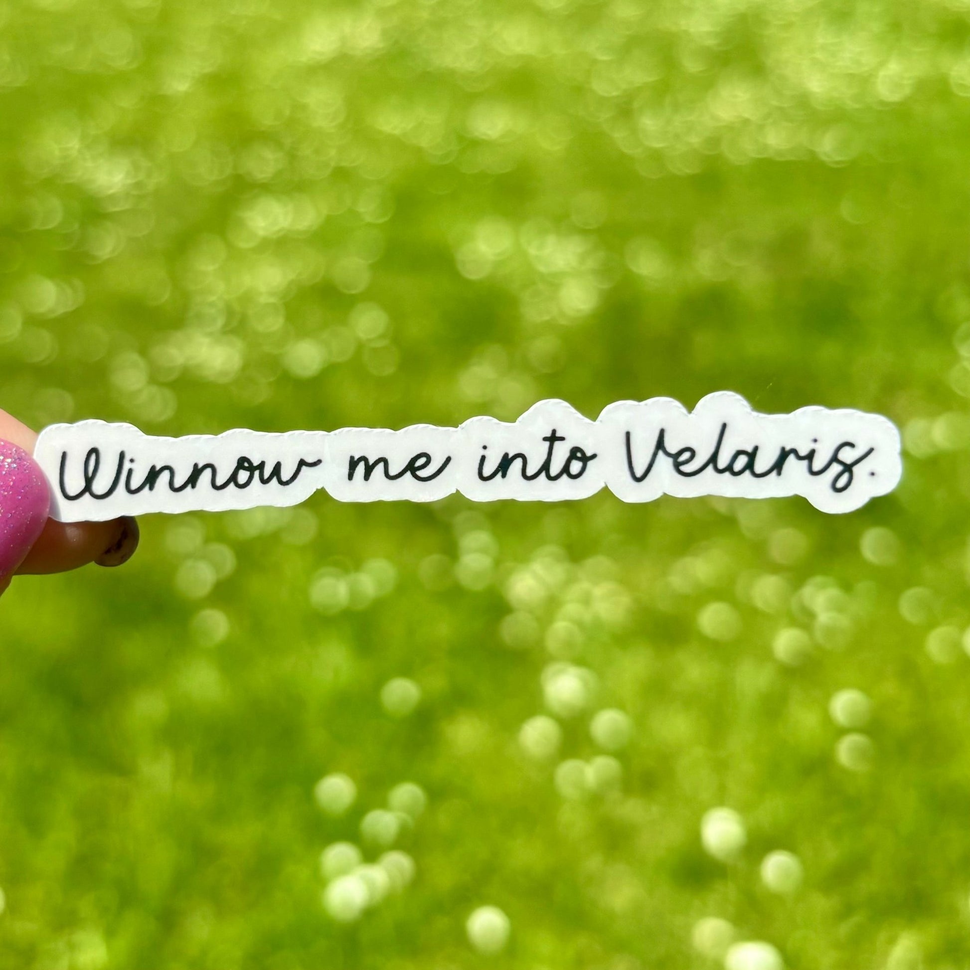 Winnow Me Into Velaris Sticker - Awfullynerdy.co